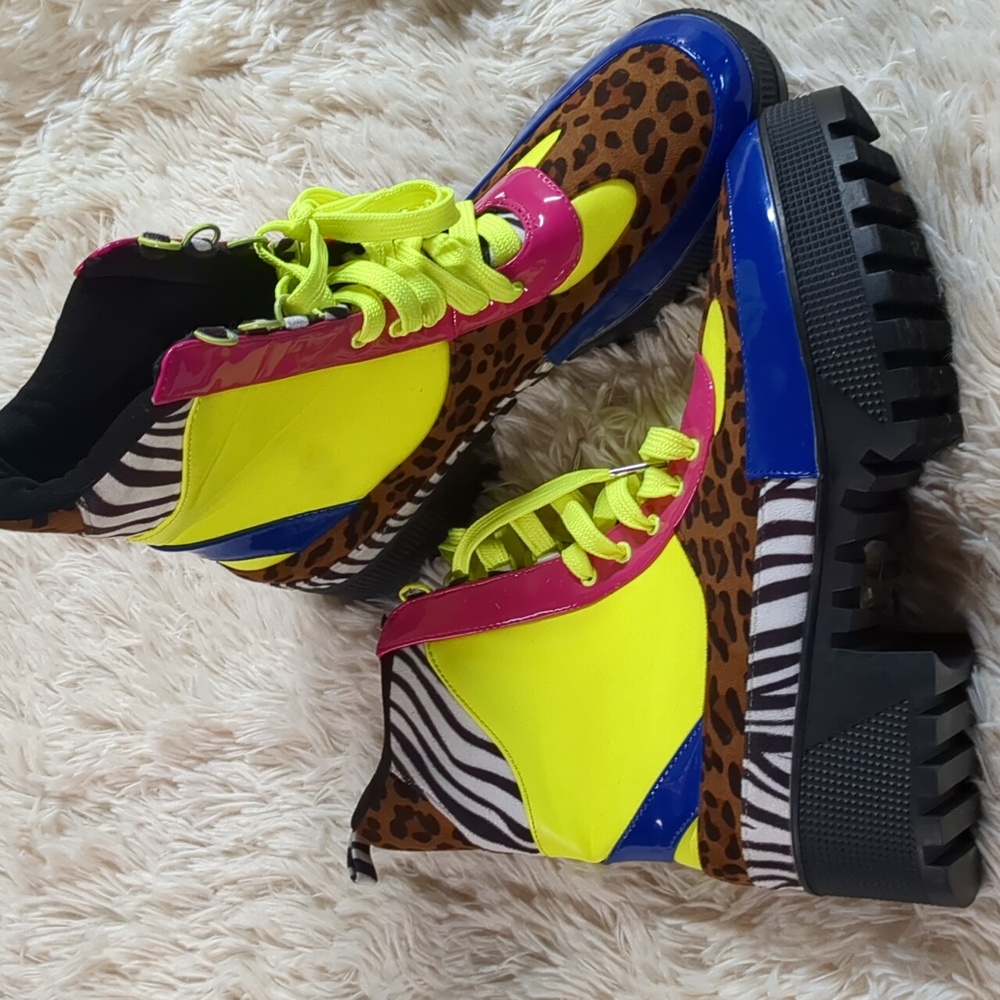 Cape Robbin Multicolor Heeled Boots